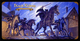 Black Riders - Vintage Tin Sign, Brothers Hildebrandt