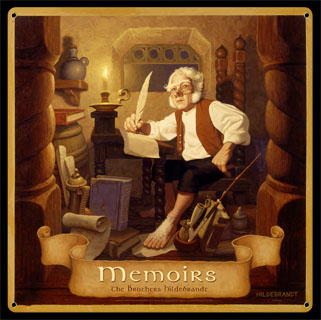 Memoirs - BILBO RIVENDELL - Vintage Tin Sign, Brothers Hildebrandt