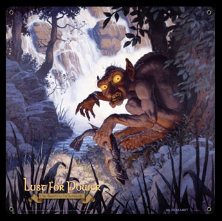 Lust for Power - GOLLUM - Vintage Tin Sign, Brothers Hildebrandt