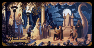 The Final Farewell - GREY HAVENS - Vintage Tin Sign, Brothers Hildebrandt