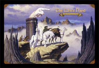 The White Hand - Vintage Tin Sign, Brothers Hildebrandt