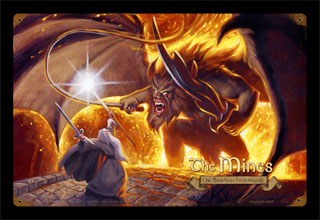 The Mines - MORIA - Vintage Tin Sign, Brothers Hildebrandt