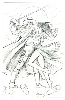 Zorro #3, Greg Hildebrandt