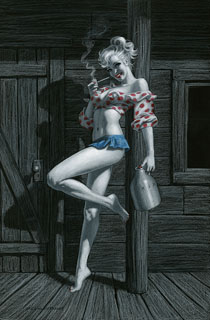 Little Miss Moonshine - Black Board, Greg Hildebrandt