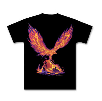 2011 TSO Phoenix Rising Tour t-shirt - large, Greg Hildebrandt