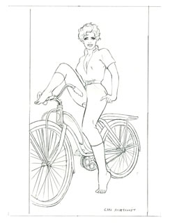Pedal Pushers - Final Sketch, Greg Hildebrandt