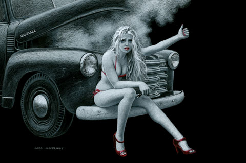 Overheated - Black Board, Greg Hildebrandt