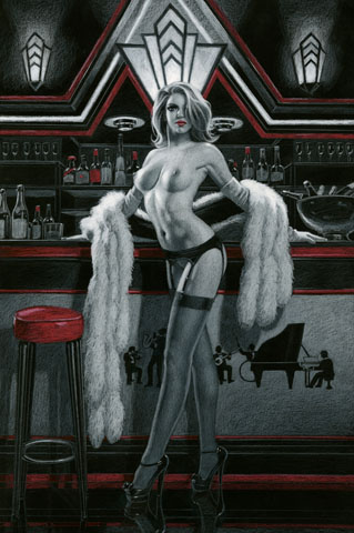 All that Jazz - Black Board, Greg Hildebrandt