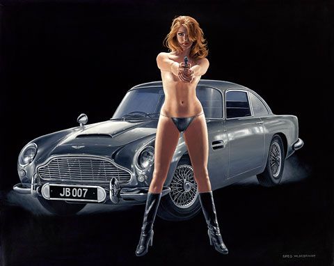 License to Kill - 11x17 Giclee, Greg Hildebrandt