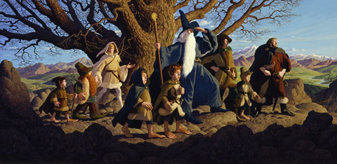 The Fellowship of the Ring - Giclee, Brothers Hildebrandt