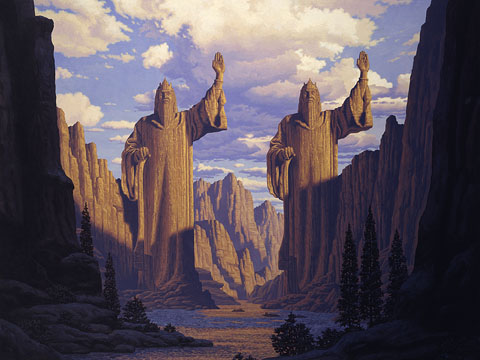 The Pillars of the Kings - Giclee, Brothers Hildebrandt