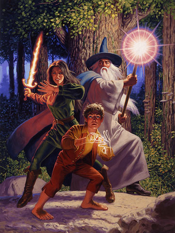Arwen Joins the Quest - Giclee, Brothers Hildebrandt
