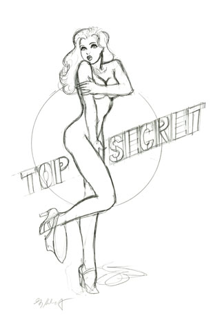 Top Secret #2, Greg Hildebrandt