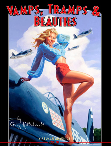 Vamps, Tramps, and Beauties - paperback, signed, Greg Hildebrandt