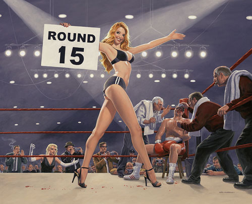Round 15 - Photo Print - Large, Greg Hildebrandt