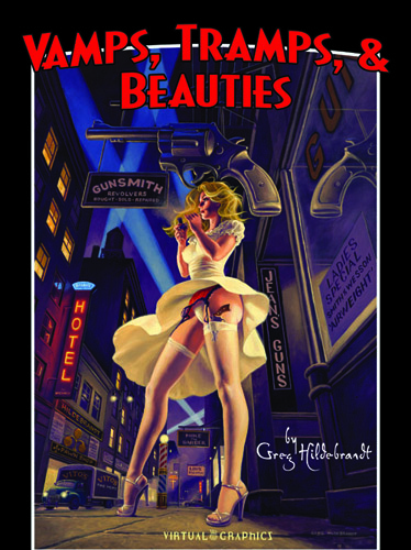 Vamps, Tramps, and Beauties - hardcover, signed, Greg Hildebrandt
