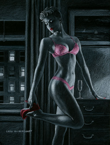 Midnight Memories - Black Board, Greg Hildebrandt