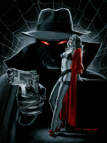 Black Spider #2 - Black Board, Greg Hildebrandt