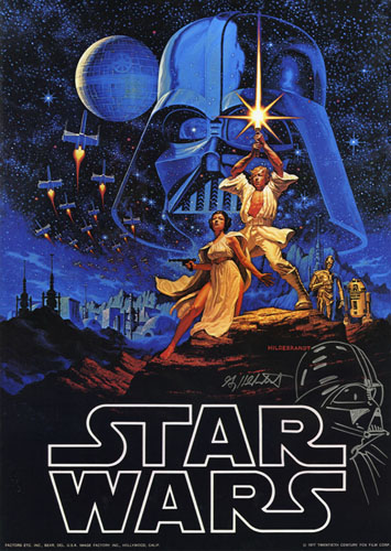 Star Wars Limited Edition Poster - REMARQUED, Brothers Hildebrandt