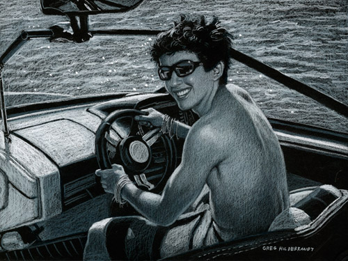 Russell - Blackboard, Greg Hildebrandt
