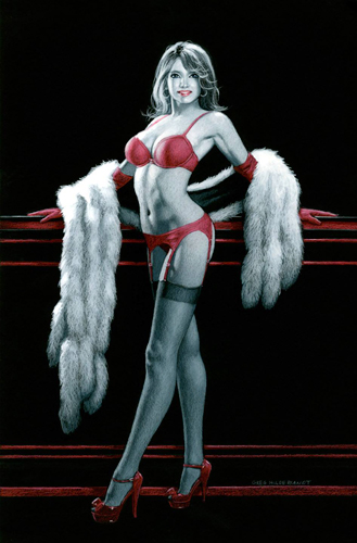 Sweet and Sexy - Black Board, Greg Hildebrandt