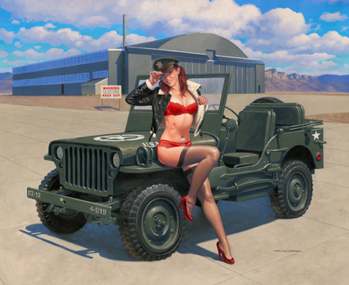 Give a Lady a Lift?, Greg Hildebrandt