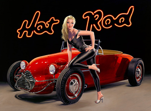 Hot Rod - Photo Print - Large, Greg Hildebrandt