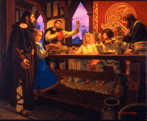 Arthur Honors Guinevere, Greg Hildebrandt