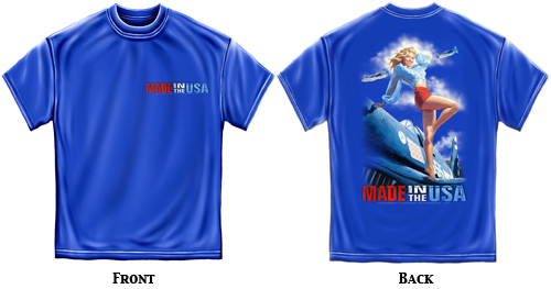 Made in the USA - T-shirt - XXL, Greg Hildebrandt
