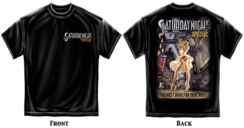 Saturday Night Special - T-shirt - Extra Large, Greg Hildebrandt