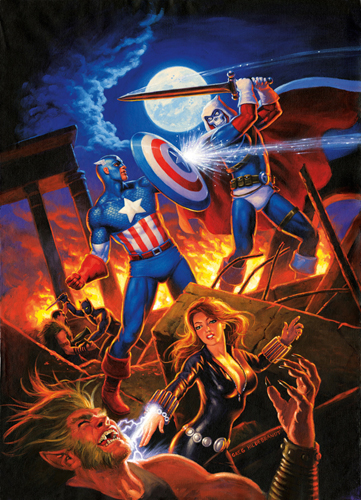 Secret Wars - Cover, Greg Hildebrandt