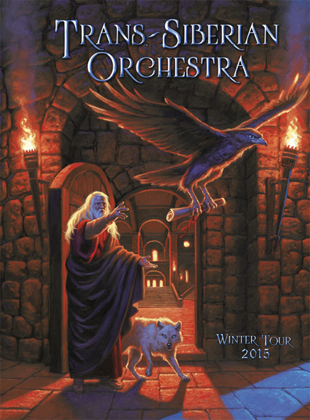 Trans-Siberian Orchestra 2015 Program - East, Greg Hildebrandt