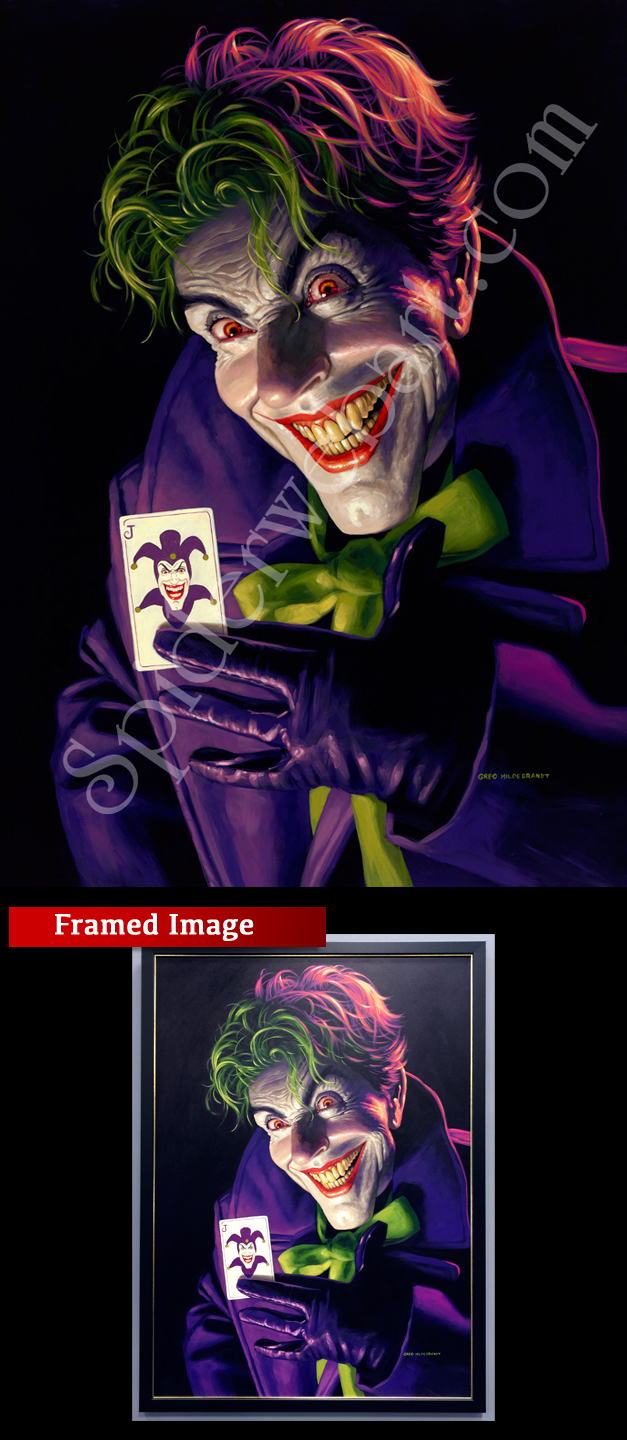 The Joker Original Art For Sale Comicarttracker The Joker Original Art For Sale Comicarttracker