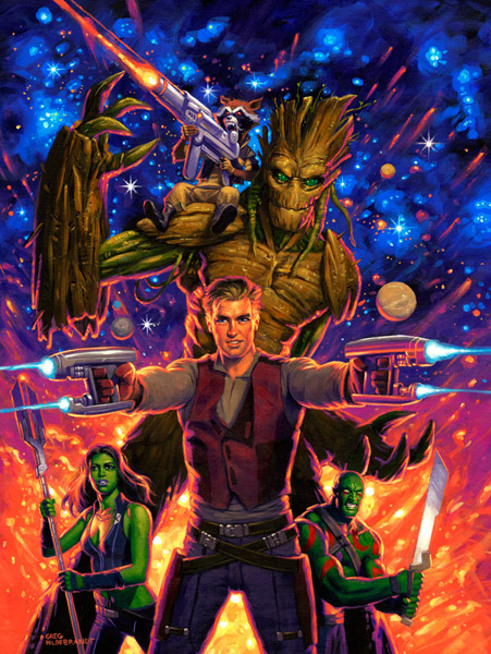 Guardians of the Galaxy - Cover, Greg Hildebrandt