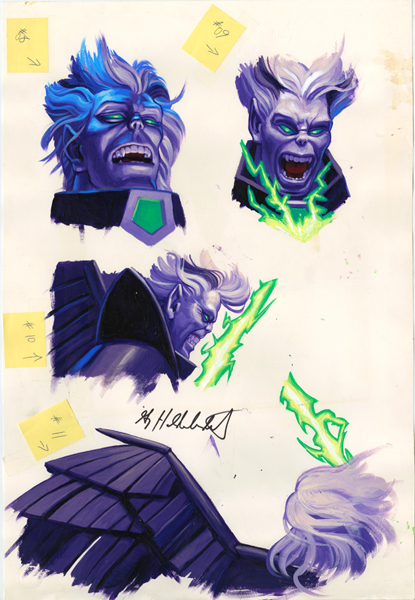 Ash Volume 1 Issue 5 - various pages, Brothers Hildebrandt