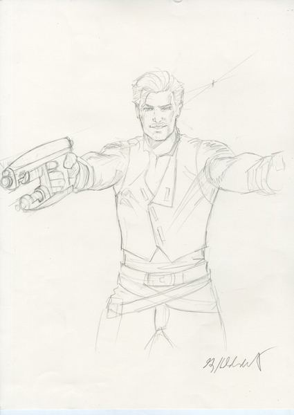 Guardians of the Galaxy - Cover - Star-Lord, Greg Hildebrandt