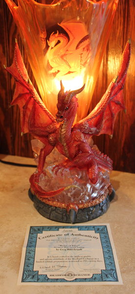 Born of Fire - Brothers Hildebrandt Dragon Lamp, Brothers Hildebrandt