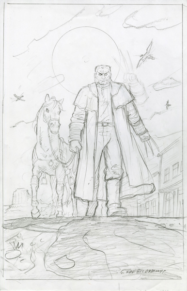 Marvel - Old Man Logan - Sketch #8, Greg Hildebrandt