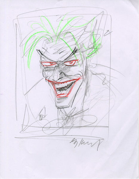 Joker Laughing Drawing