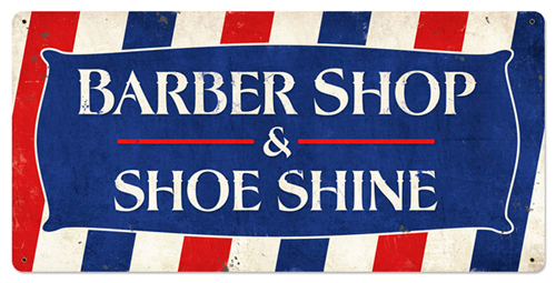 Barber Shop and Shoe Shine, SpiderWebArt Gallery