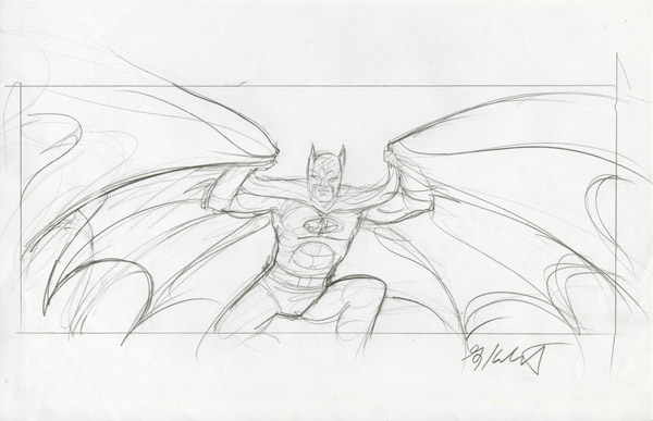 Against All Odds - Sketch #1, Greg Hildebrandt