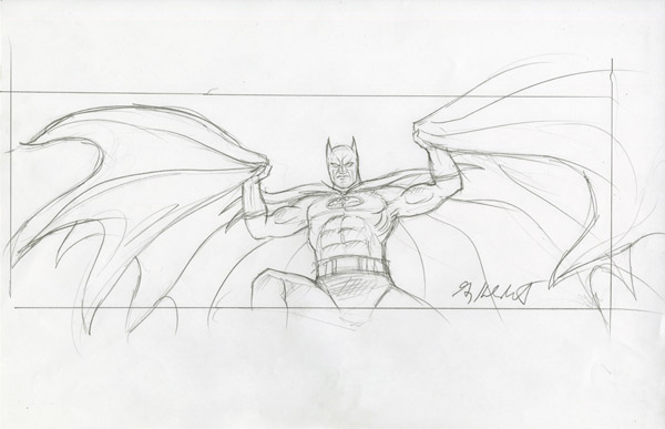 Against All Odds - Sketch #2, Greg Hildebrandt