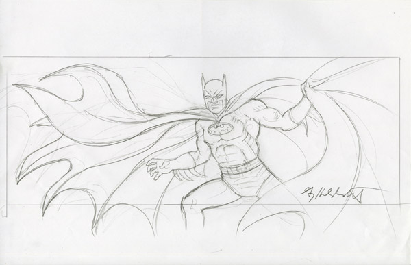 Against All Odds - Sketch #4, Greg Hildebrandt