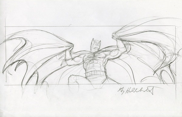 Against All Odds - Sketch #5, Greg Hildebrandt
