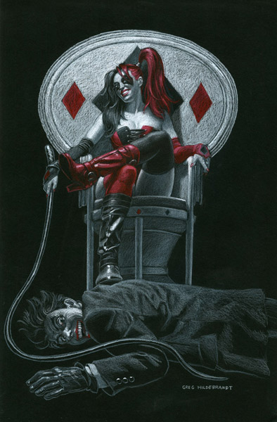 Whiplash - Black Board, Greg Hildebrandt