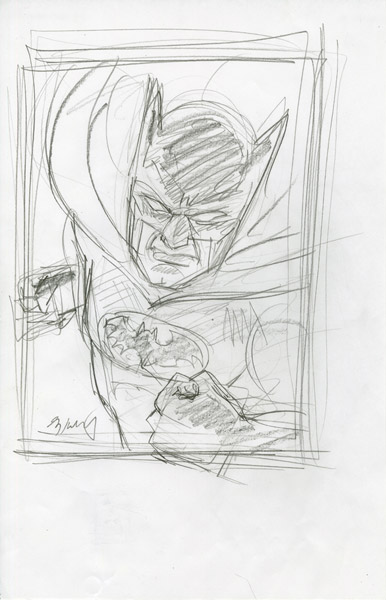 Batman - Sketch #1, Greg Hildebrandt