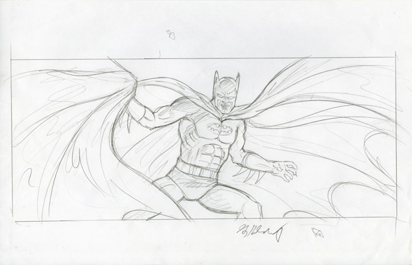 Against All Odds - Sketch #7, Greg Hildebrandt