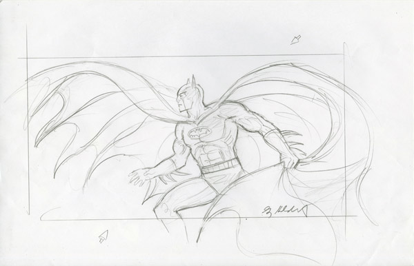 Against All Odds - Sketch #8, Greg Hildebrandt