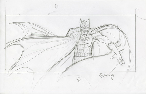 Against All Odds - Sketch #10, Greg Hildebrandt