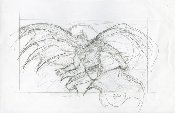 Against All Odds - Sketch #11, Greg Hildebrandt